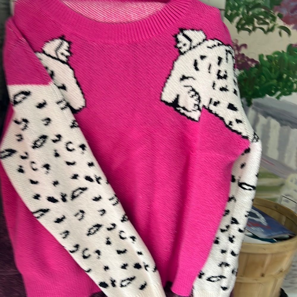 Sweater is beautiful but to tight nice and soft